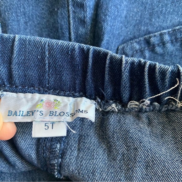 Bailey’s Blossoms 5t bell Jeans - Picture 3 of 6